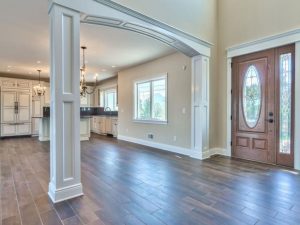 Interior view of a luxury open-concept home showcasing craftsmanship typical of complex renovations in New Jersey